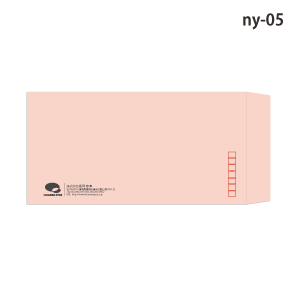 封筒名入れ印刷 長形テンプレート-ny05