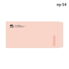 封筒名入れ印刷 長形テンプレート-ny54