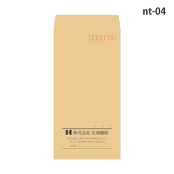 封筒印刷 長形テンプレート-nt04