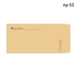 封筒印刷 長形テンプレート-ny53