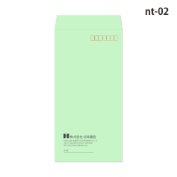 封筒印刷 長形テンプレート-nt02