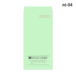 封筒印刷 長形テンプレート-nt04