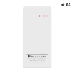 封筒印刷 長形テンプレート-nt04