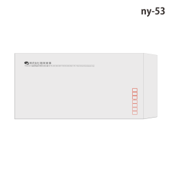 封筒印刷 長形テンプレート-ny53